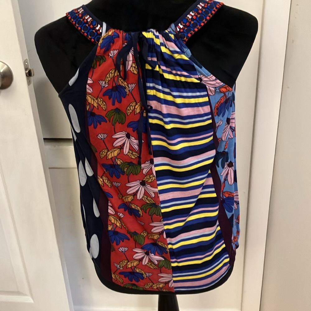 Anthropologie One September Multi Pattern Tank, S… - image 6